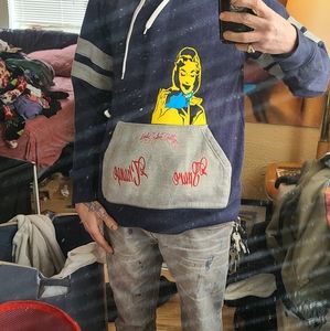 Spare change hoodie. One of a kind